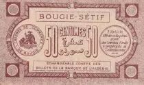 Alg&eacute;rie 50 Centimes - Chambre de commerce de Bougie-S&eacute;tif - 1915 - S&eacute;rie 37 - P.139.1