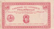 Algérie 50 Centimes - Chambre de commerce de Philippeville - 1915 - P.142.1