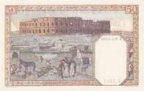 Algérie 50 Francs Couple - 18-09-1942 - Série P.1334 - Filigrane Lettre