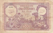 Algérie 500 Francs Garçons, chamelier - 15-09-1944 Série G.218