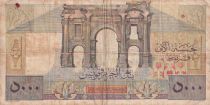 Algérie 5000 Francs - Apollon - Arc de Triomphe de Trajan - 01-12-1950 - Série M.695 - P.109a