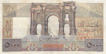 Algérie 5000 Francs Apollon - Arc de Triomphe de Trajan - 16-04-1951 -  Série K.787