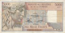 Algérie 5000 Francs Apollon - Arc de Triomphe de Trajan - 17-04-1950 -  Série R.549