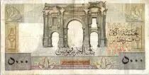Alg&eacute;rie 5000 Francs Apollon - Arc de Triomphe de Trajan - N.280 - 1949