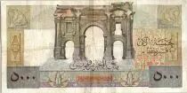Alg&eacute;rie 5000 Francs Apollon - Arc de Triomphe de Trajan - Z.343 - 1949