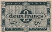 Algérie Algérie 2 Francs Vert - Région économique  - 31.01.1944 - Série A - P.99