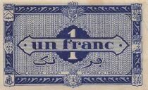 Algerien 1 Franc - 31-01-1944 - Serial B1 - P.98a