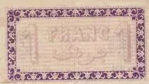Algerien 1 Franc - Chambre de commerce of Alger - 03-09-1914 - Serial 234