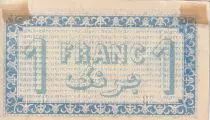 Algerien 1 Franc - Chambre de commerce of Alger - 1919 - Serial P.33 - P.137-12