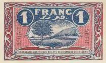 Algerien 1 Franc - Chambre de commerce of Bougie-Setif - 09-03-1918 - Serial A.17