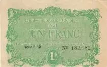 Algerien 1 Franc - Chambre de commerce of Constantine - 12-10-1921 - Serial B.19