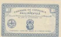 Algerien 1 Franc - Chambre de commerce of Philippeville - 10-11-1914 - Serial 57.276