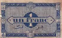 Algerien 1 Franc - Economic Region - 31-1-1944 - Serial B1