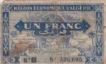 Algerien 1 Franc - Oran - 1944 - P.98a