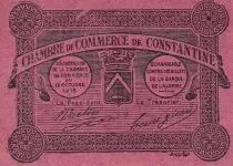 Algerien 10 Cents - Chambre de commerce of Constantine - 1915 - P.140.47