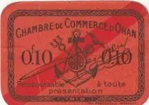 Algerien 10 Cents - Chambre de commerce of Oran - 1919