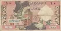 Algerien 10 Dinars - Stork - Serial W.478 - 1964 - P.123a