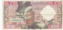 Algerien 10 Dinars - Storks - 1964 - Serial M.331 - VF - P.123a