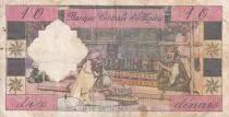 Algerien 10 Dinars - Storks - 1964 - Serial Q.2056 - F - P.123a
