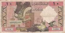 Algerien 10 Dinars - Storks - 1964 - Serial S.2064 - F - P.123a
