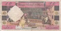 Algerien 10 Dinars - Storks - 1964 - Serial S.2112 - F - P.123a