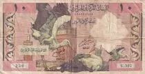Algerien 10 Dinars - Storks - 1964 - Serial U.592 - F - P.123a