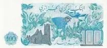 Algerien 100 Dinars - Minaret, village, swallow - 1981