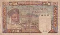Algerien 100 Francs - Algerian - Serial J.891 - 1942 - F - P.85