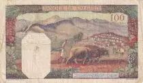 Algerien 100 Francs - Algerian - Serial J.891 - 1942 - Serial J.1229