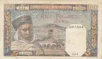 Algerien 100 Francs - Algerian - Serial Q.1104 - 1942 - P.85