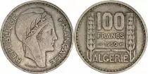 Algerien 100 Francs French Republic - Turin 1950