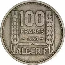 Algerien 100 Francs French Republic - Turin 1950