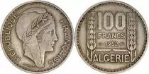 Algerien 100 Francs French Republic - Turin 1952