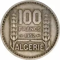 Algerien 100 Francs French Republic - Turin 1952