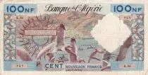 Algerien 100 NF - Seagulls - 10-02-1961 - Serial B.284 - F to VF - P.121b