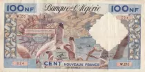 Algerien 100 NF - Seagulls - 10-02-1961 - Serial W.270
