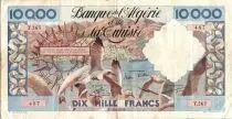 Algerien 100 NF Sea gulls, harbor -  07-11-1956 - TTB