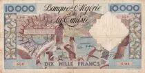 Algerien 100 NF Sea gulls, harbor -  26-06-1956 - TTB