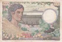 Algerien 1000 Francs - French colonial family - 05-09-1946 - Serial X.437