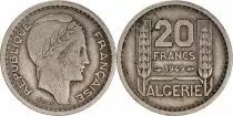 Algerien 20 Francs French Republic - Turin 1949