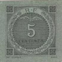 Algerien 5 Cents - Chambre de commerce of Bougie-Setif - 1916