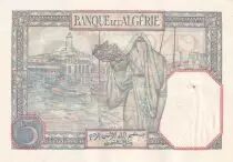 Algerien 5 Francs - Young girl - 27-07-1933 - Serial K.4244 - P.77a