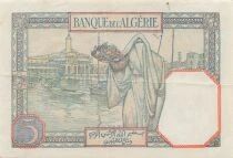 Algerien 5 Francs - Young Woman - 08-09-1941 - P.77b