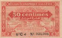 Algerien 50 Centimes - 31-01-1944 - Serial C4 - P.97a