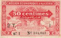 Algerien 50 Centimes - 31-01-1944 - Serial I - P.100