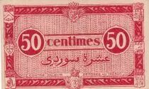Algerien 50 Centimes - Economic region - 31-1-1944 - Serial I2