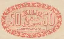 Algerien 50 Cents - Chambre de commerce of Alger - 13-01-1915 - Serial 431