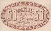 Algerien 50 Cents - Chambre de commerce of Alger - 1915 - Serial T.96 - P.137-9