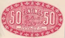 Algerien 50 Cents - Chambre de commerce of Alger - 1919 - Serial P.309 - P.137-11
