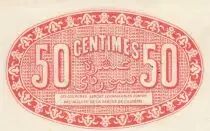 Algerien 50 Cents - Chambre de commerce of Alger - 22-06-1921 - Serial B.99